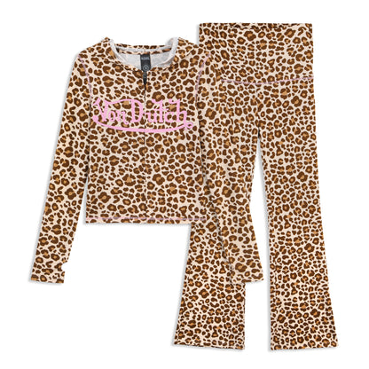 VON DUTCH ROXY TOP - LEOPARD