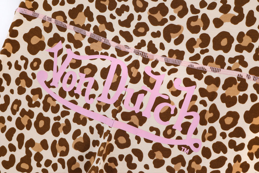 VON DUTCH ROXY BOTTOM - LEOPARD