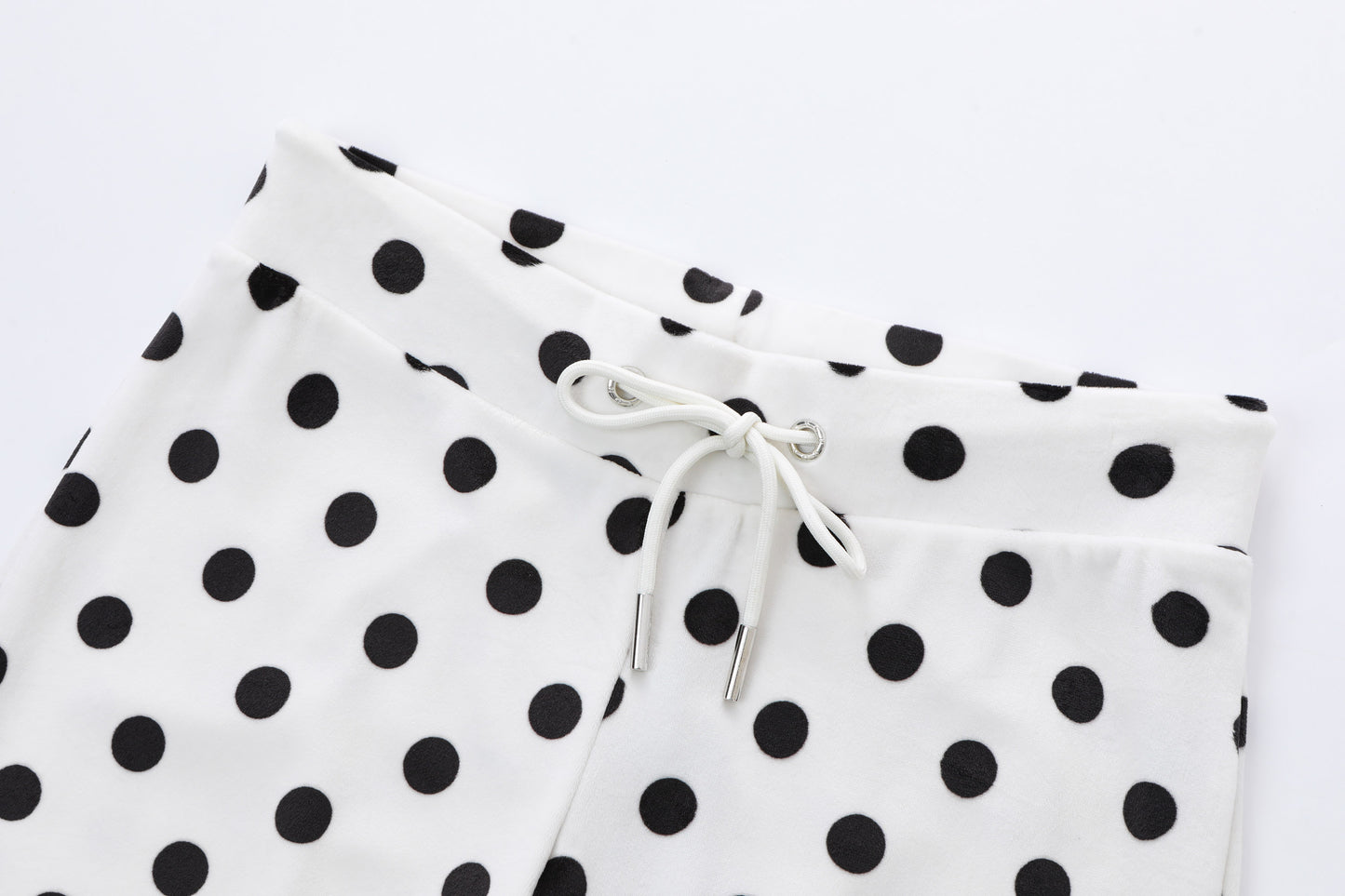 Velour Sweats - Polka Dot