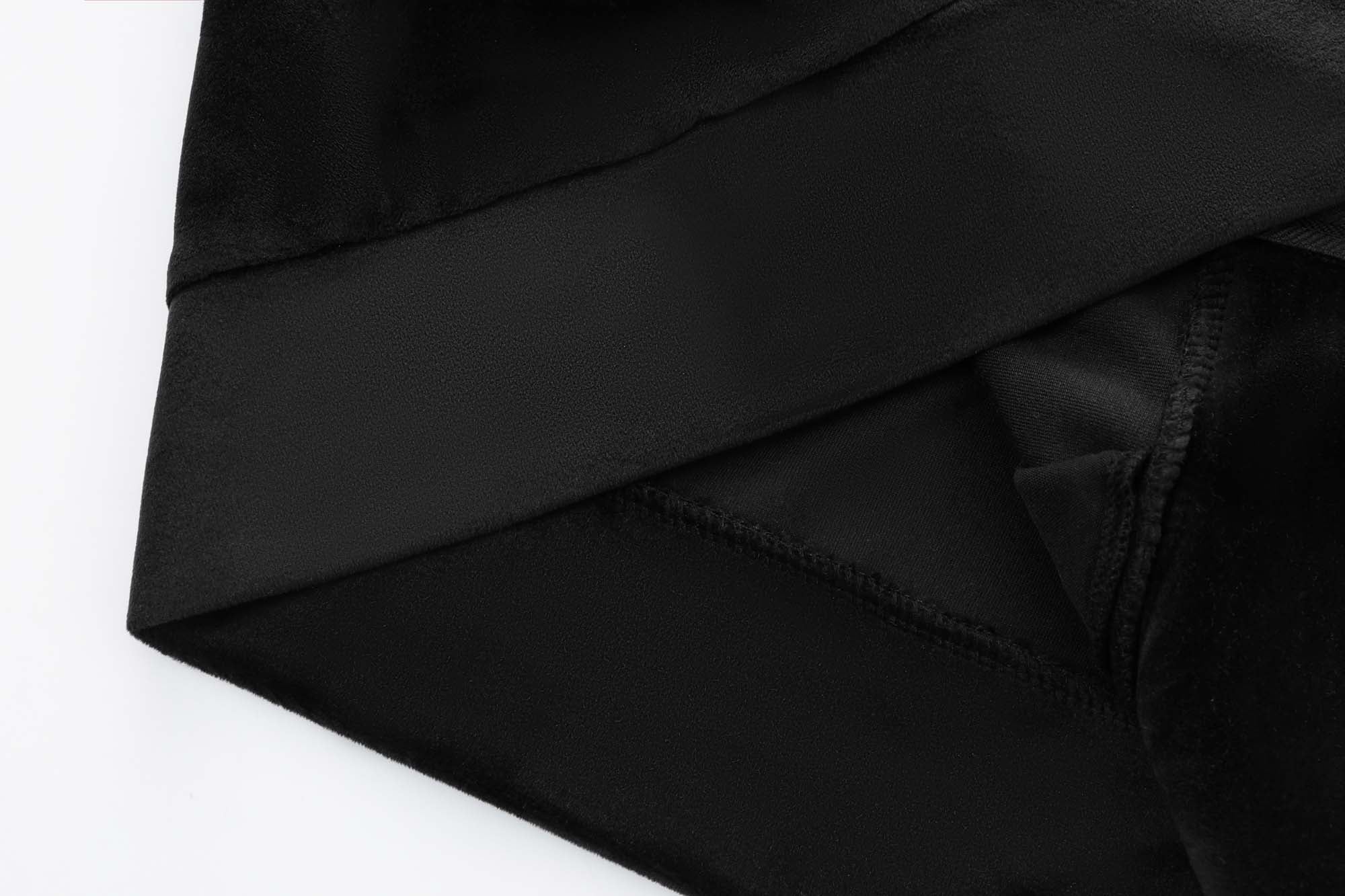 Velour Zip Up - Black | Von Dutch
