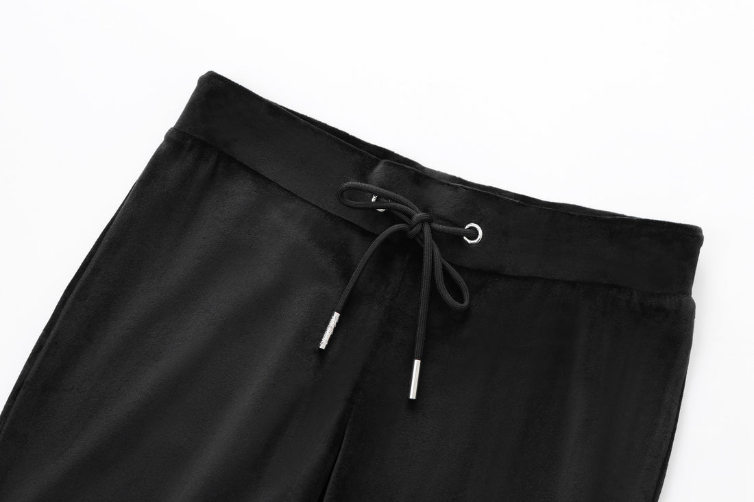 Velour Sweats - Black