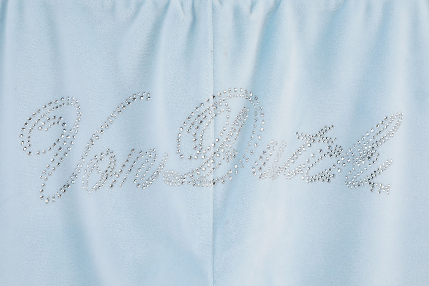 Velour Sweats - Light Blue