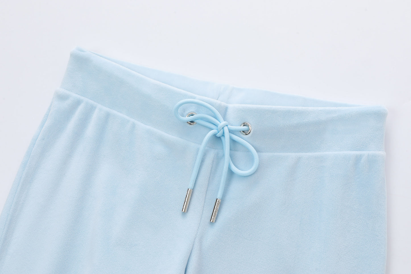 Velour Sweats - Light Blue