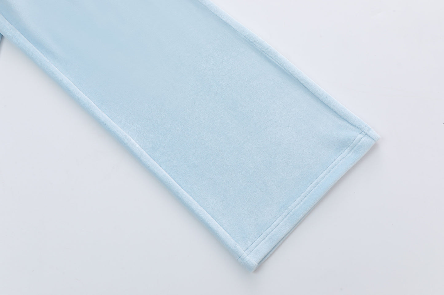 Velour Sweats - Light Blue