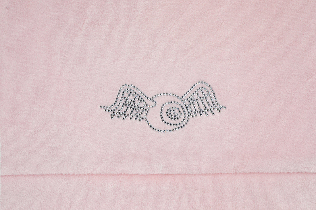 Velour Zip Up - Pink