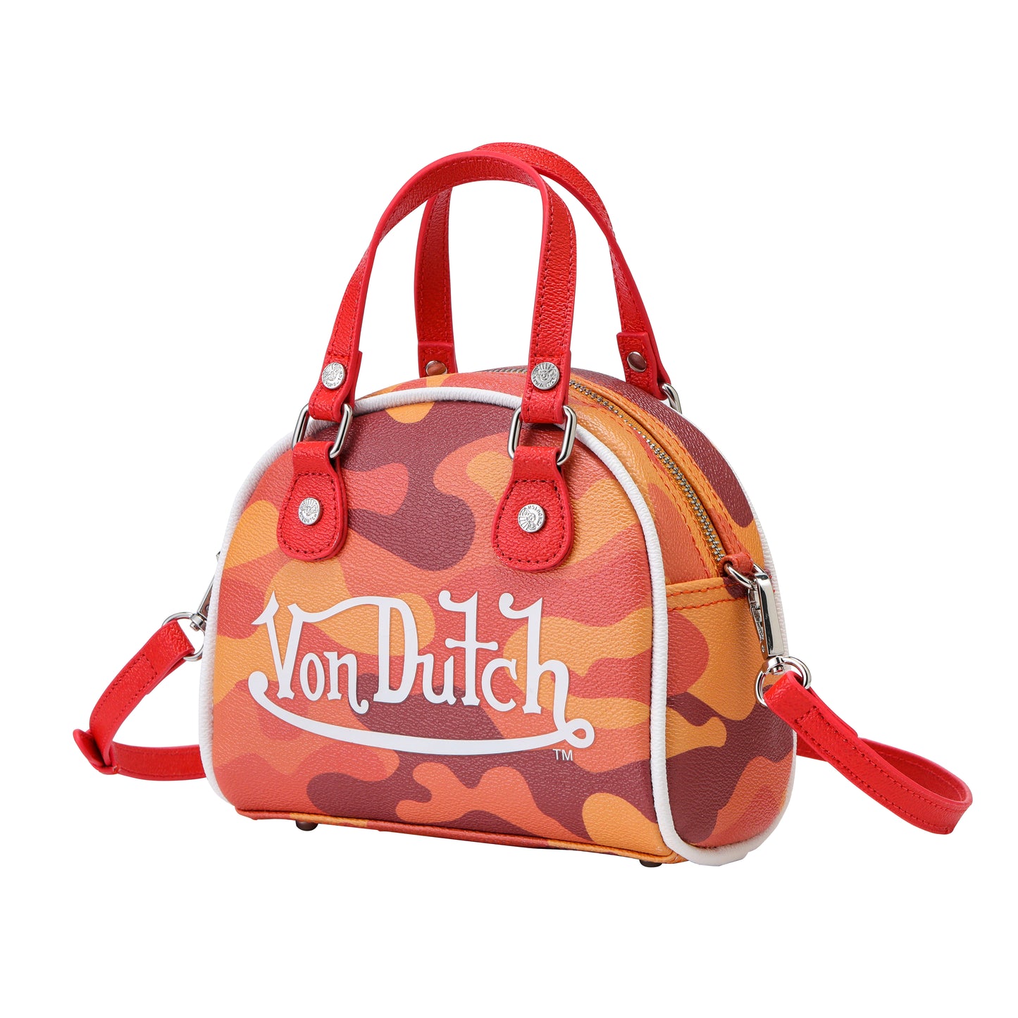 Orange Desert Camo Bowling Bag