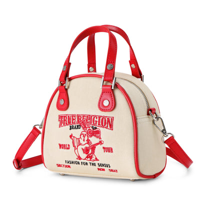Von Dutch x True Religion Bowling Bag - Cream Denim