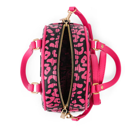 Pink & Black Cheetah Bowling Bag