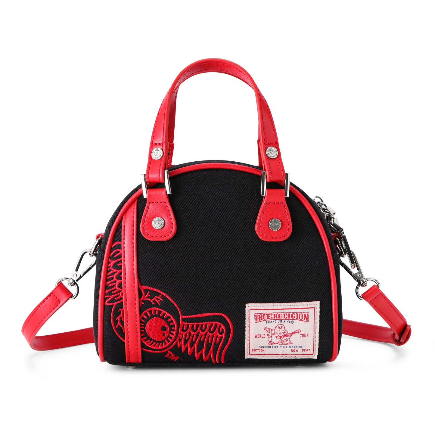 Von Dutch x True Religion Bowling Bag - Black Denim
