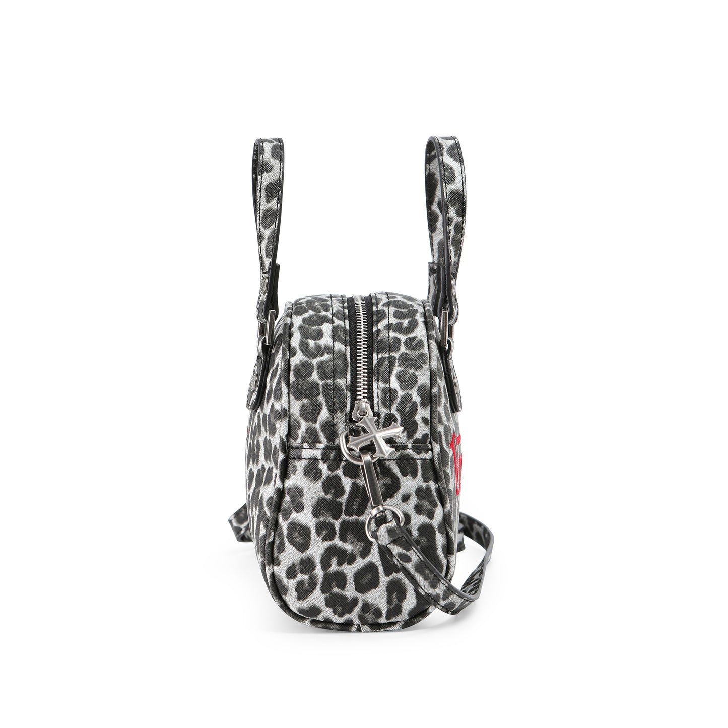 Chopper Cross Bowling Bag - Red Leopard Print