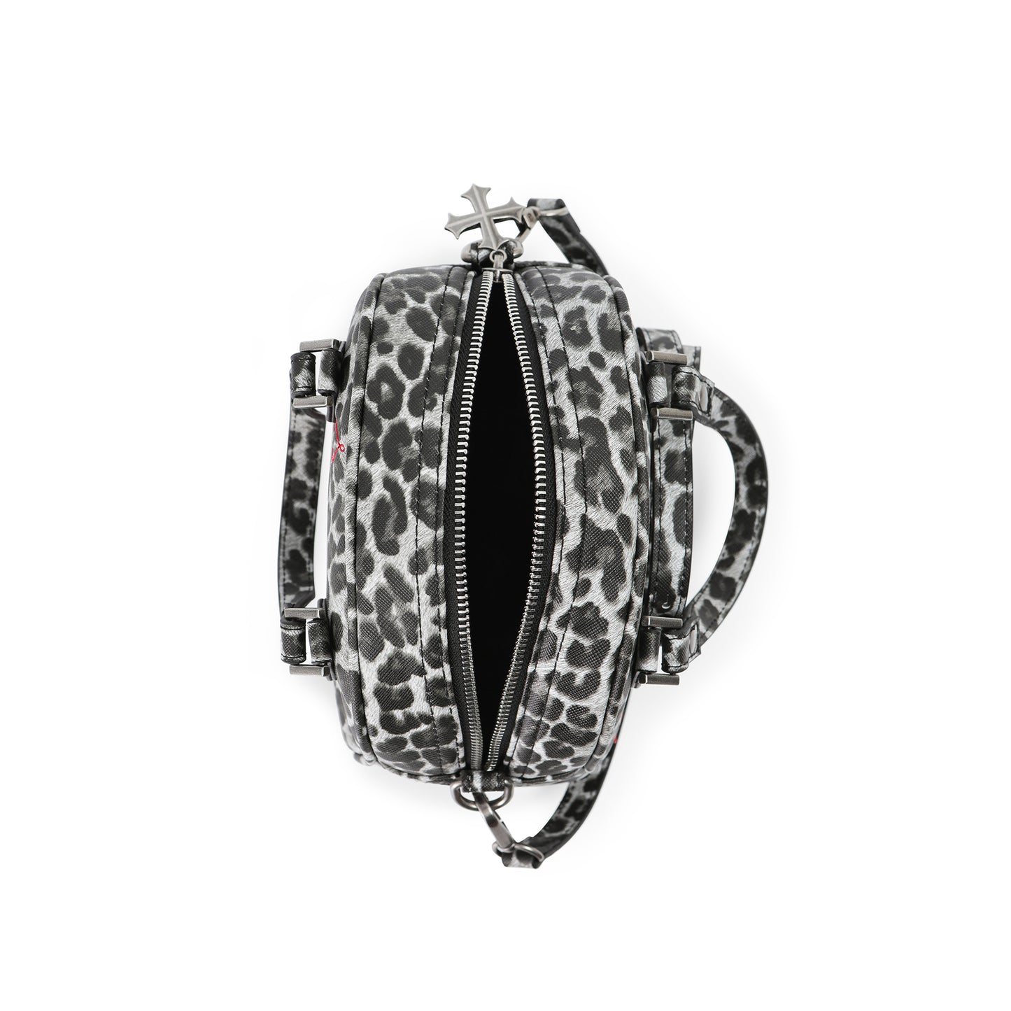 Chopper Cross Bowling Bag - Red Leopard Print