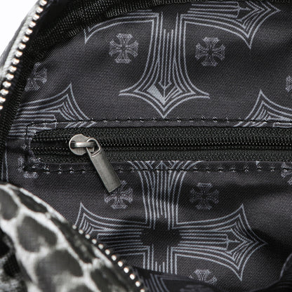 Chopper Cross Bowling Bag - Red Leopard Print