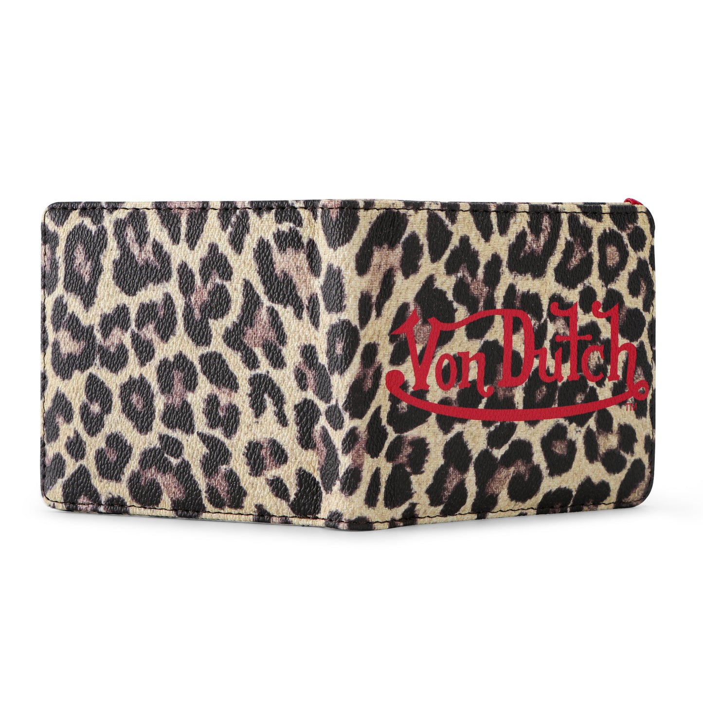 Leopard Bi-fold Wallet