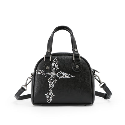 Chopper Cross Bowling Bag - Black & White