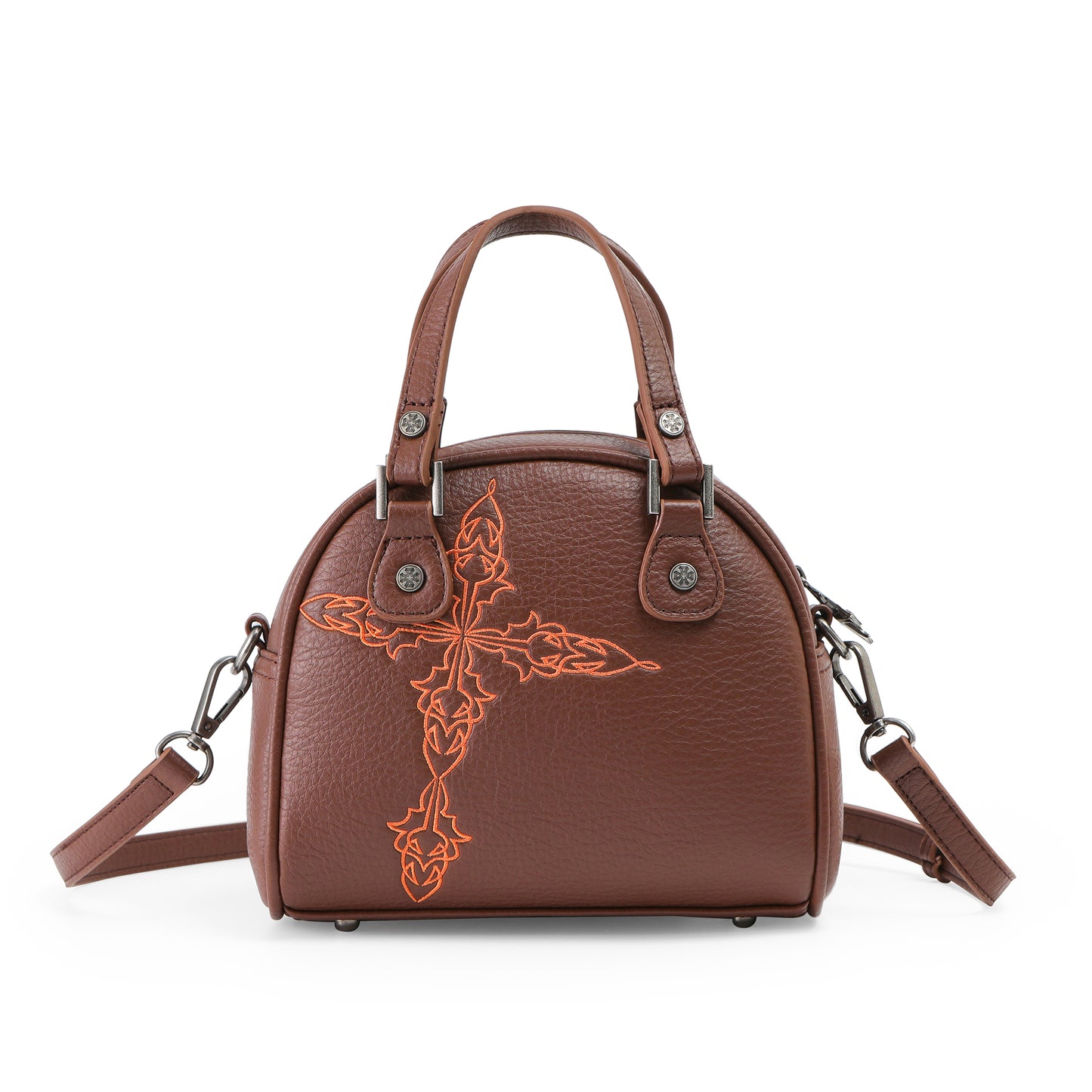 Chopper Cross Bowling Bag - Brown & Orange