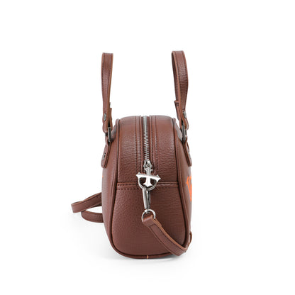 Chopper Cross Bowling Bag - Brown & Orange