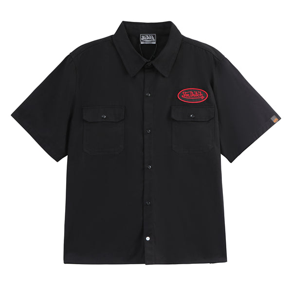 Classic Mechanic Shirt - Black and Red