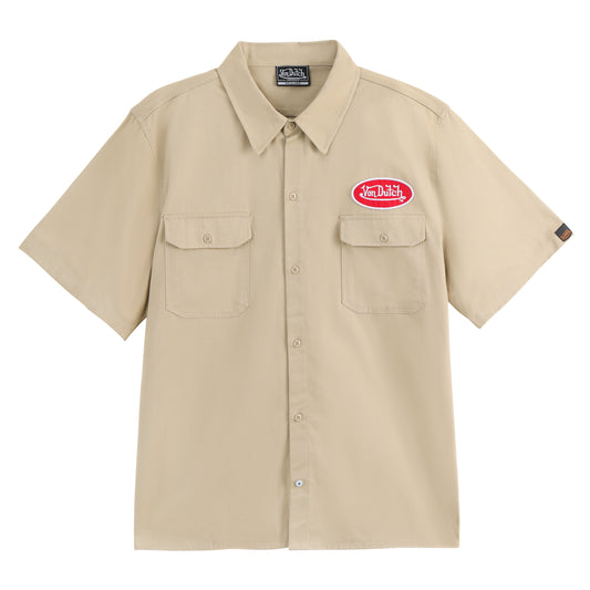 Classic Mechanic Shirt - Tan