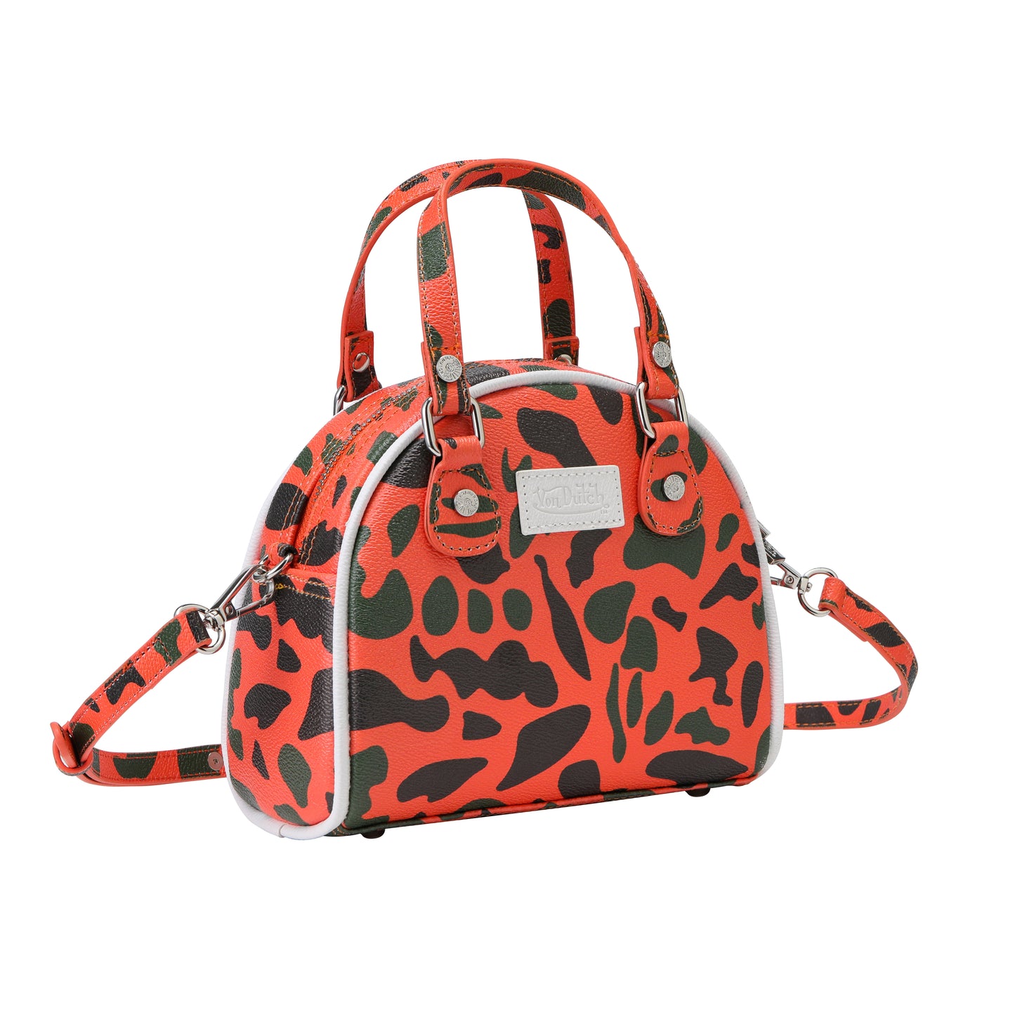 Orange Camo Bowling Bag