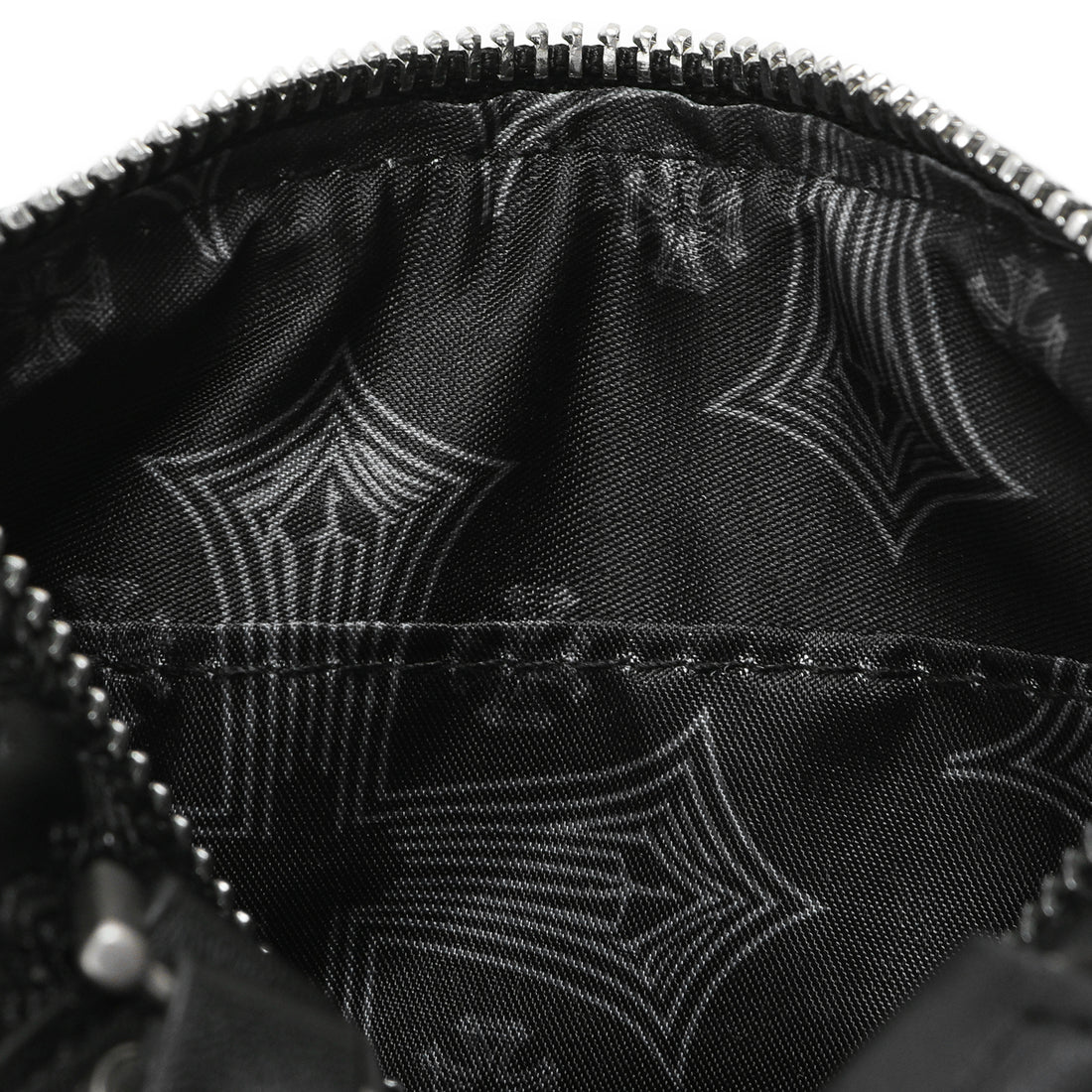 Embroidered Chopper Hanna Bag -Black — image 6