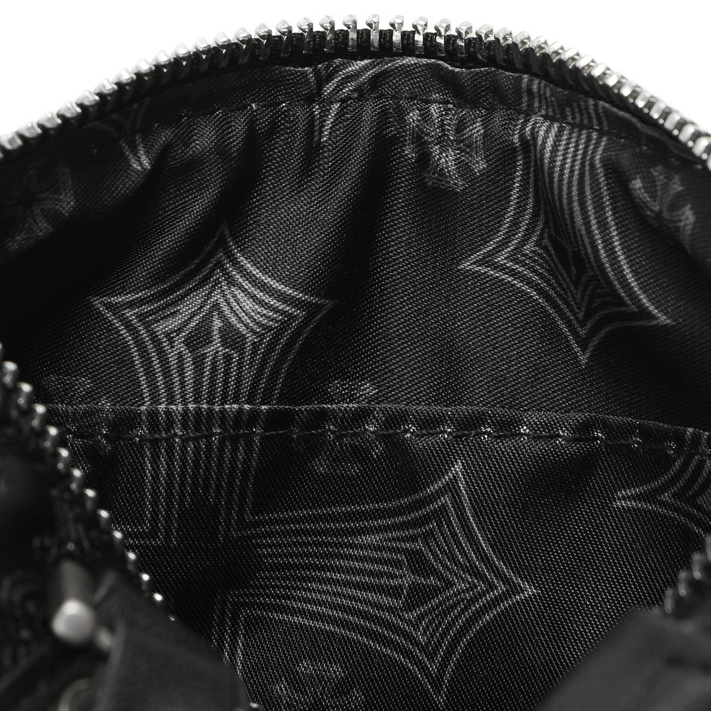 Embroidered Chopper Hanna Bag -Black