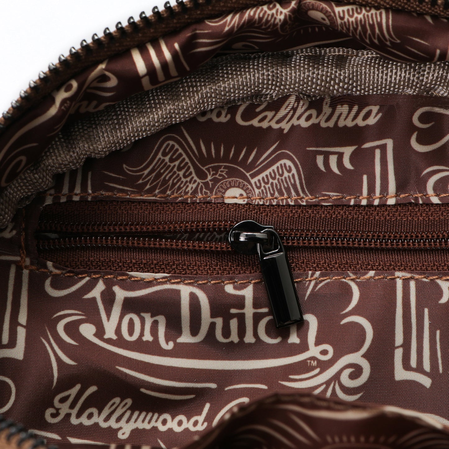 Metallic Brown Reflective Bowling Bag