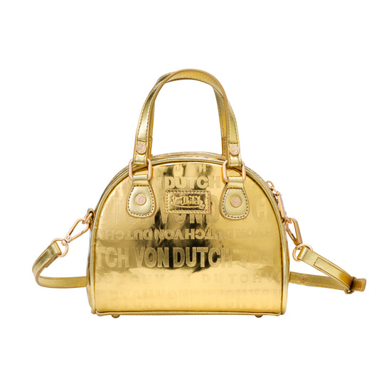 Metallic Gold Reflective Bowling Bag