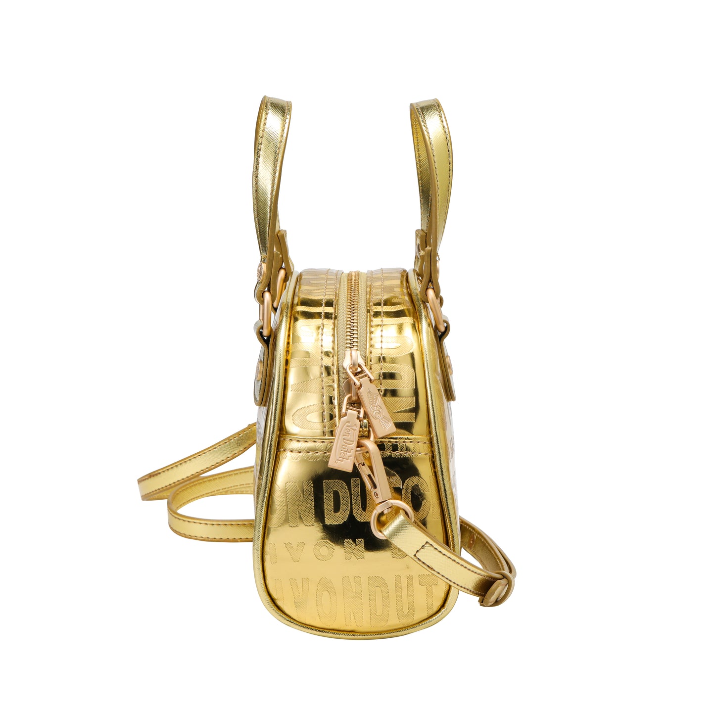Metallic Gold Reflective Bowling Bag