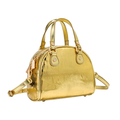 Metallic Gold Reflective Bowling Bag