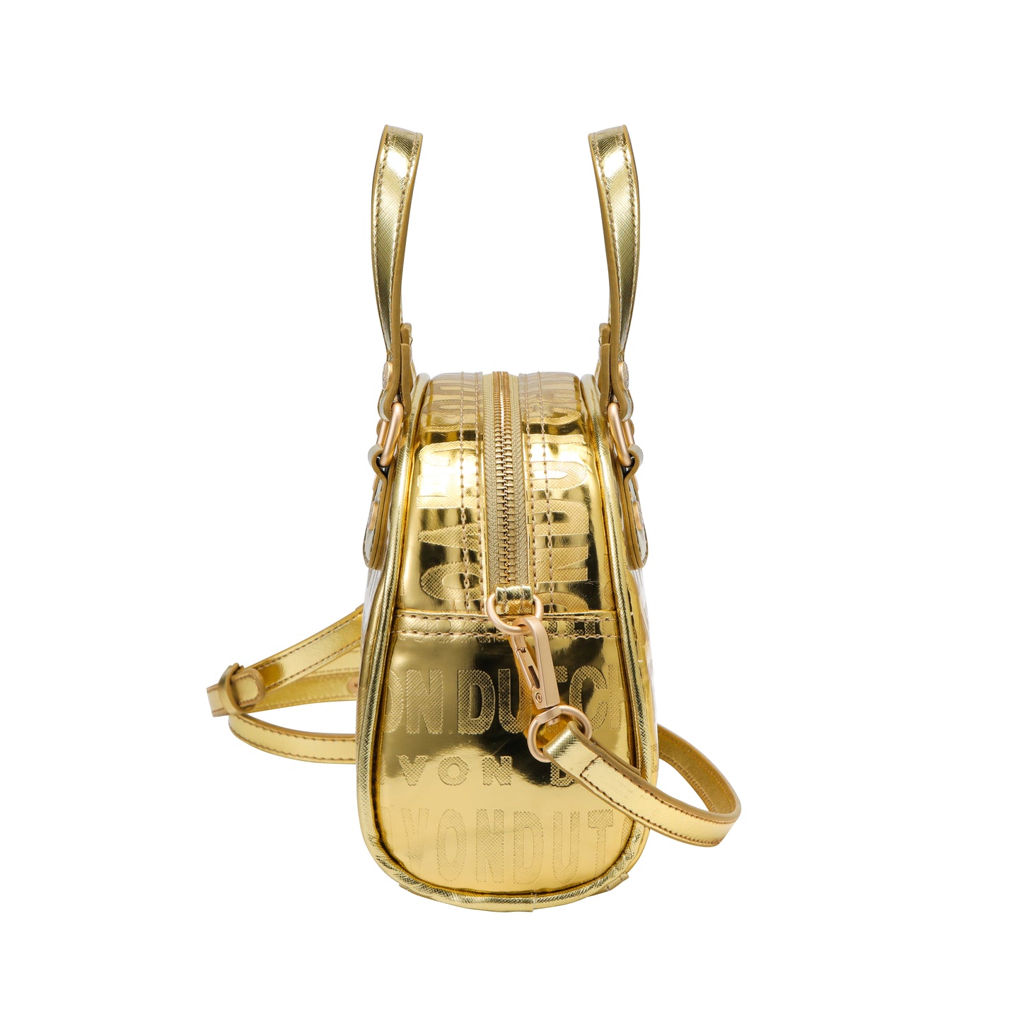 Metallic Gold Reflective Bowling Bag