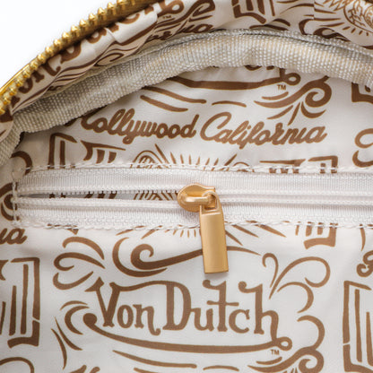 Metallic Gold Reflective Bowling Bag