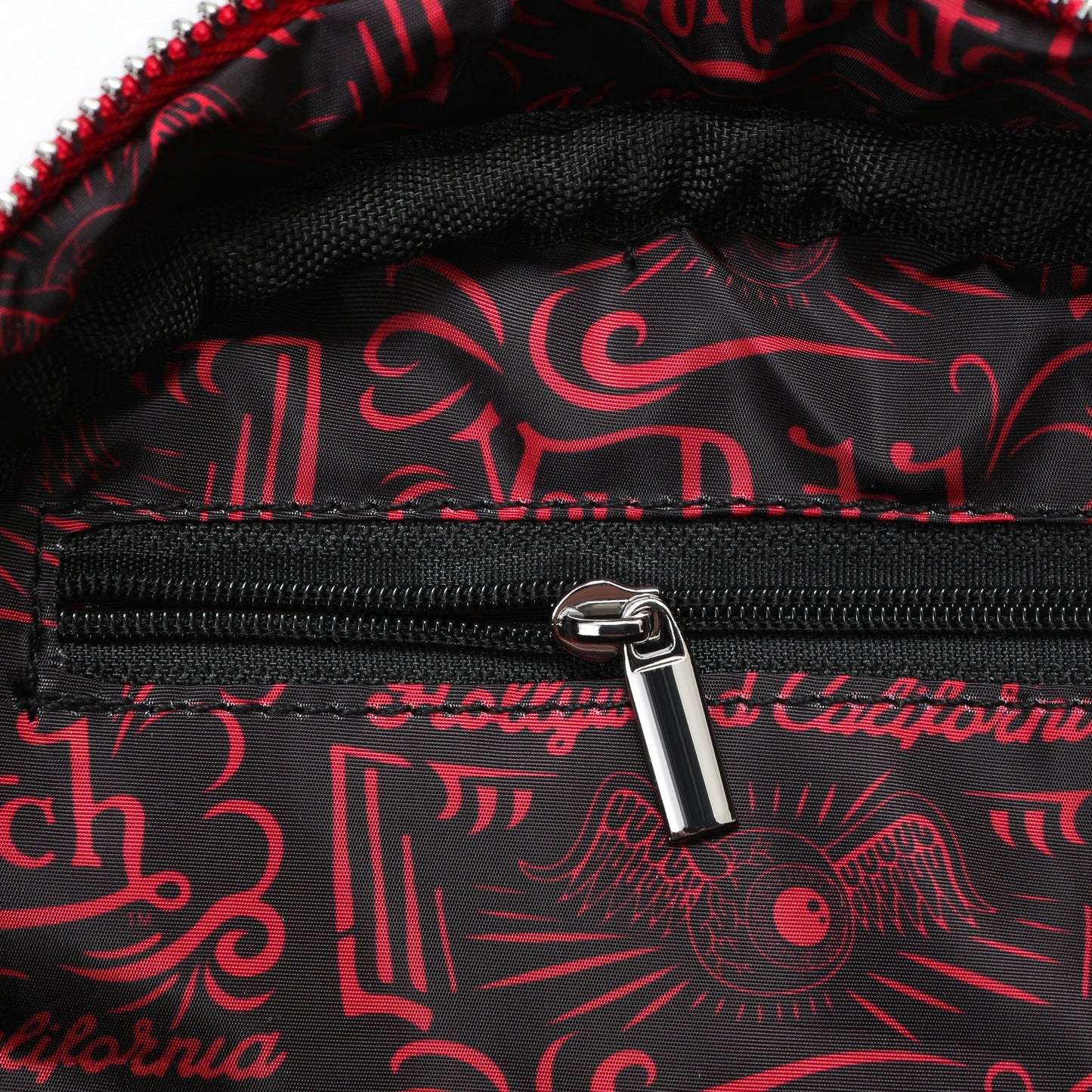 Metallic Red Reflective Bowling Bag
