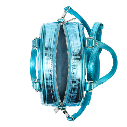 Metallic Blue Reflective Bowling Bag