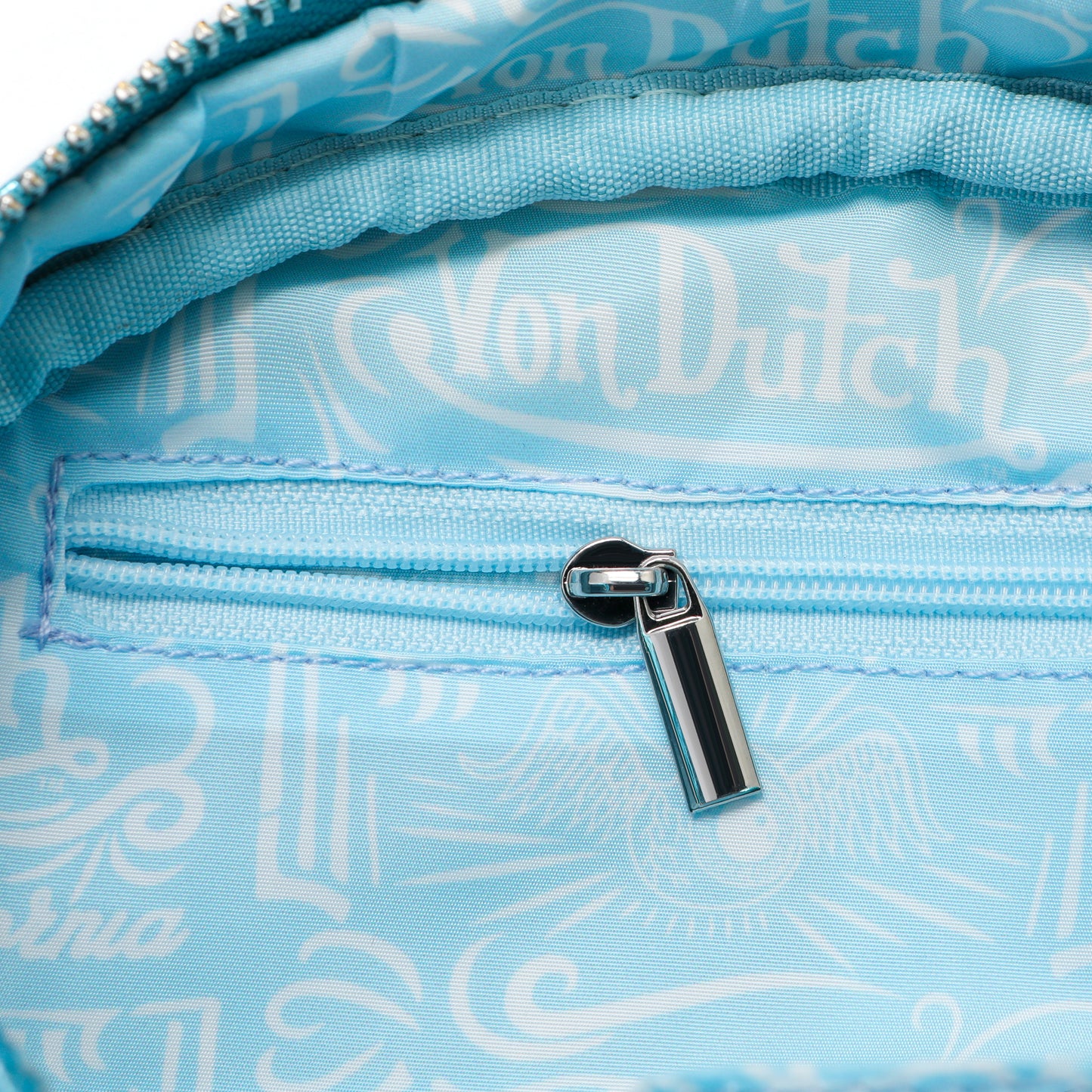 Metallic Blue Reflective Bowling Bag
