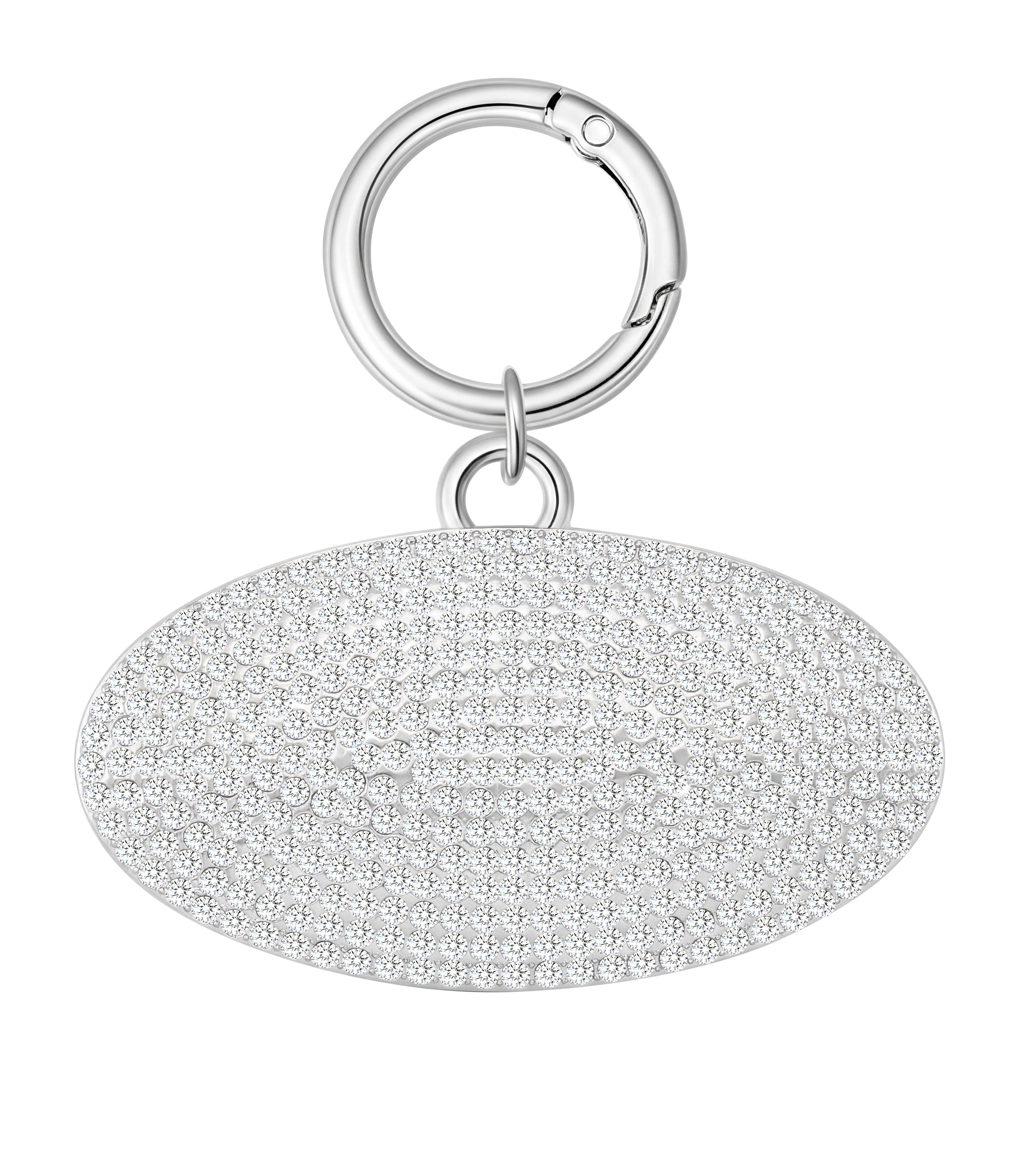 OVAL CHARM KEYCHAIN - PINK | Von Dutch
