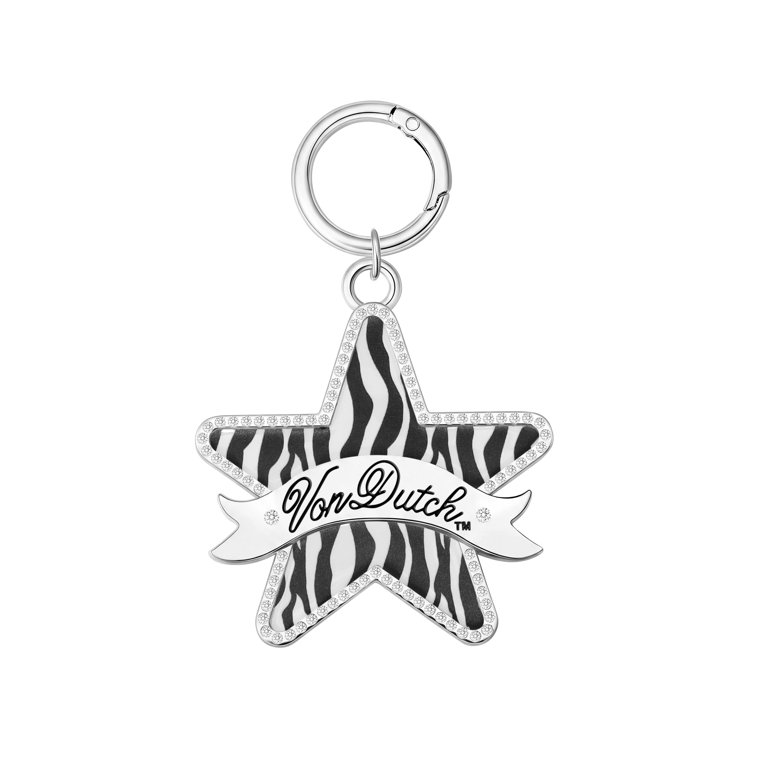ミュージシャン STARGLOW Local Lipuid Keyring 8/8 ver STAR KEYCHAIN - ZEBRA – Von Dutch
