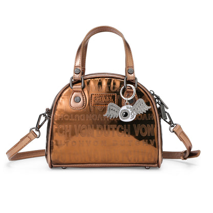 FLYING EYE KEYCHAIN - CLEAR RHINESTONES