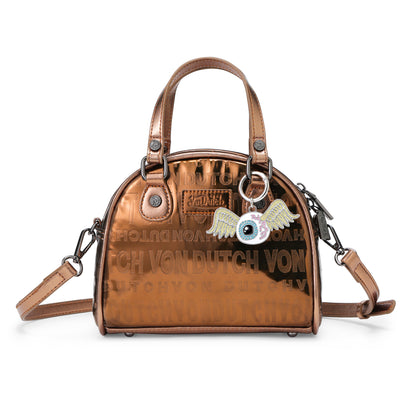 FLYING EYE KEYCHAIN - MULTI COLOR RHINESTONES