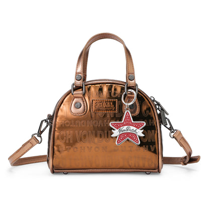 STAR KEYCHAIN - RED RHINESTONES