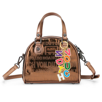 VON DUTCH LETTER KEYCHAIN - GOLD