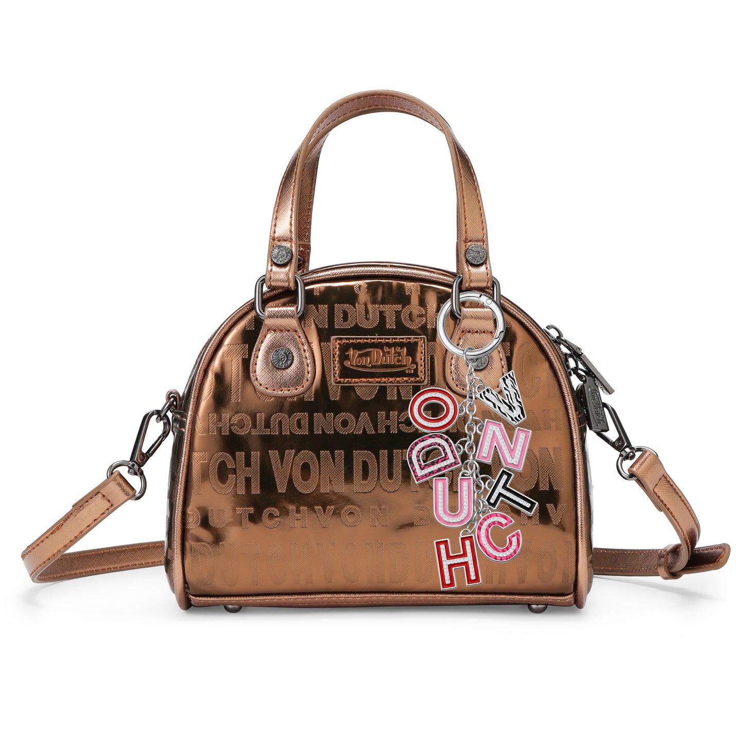 VON DUTCH LETTER KEYCHAIN - RAINBOW SAFARI