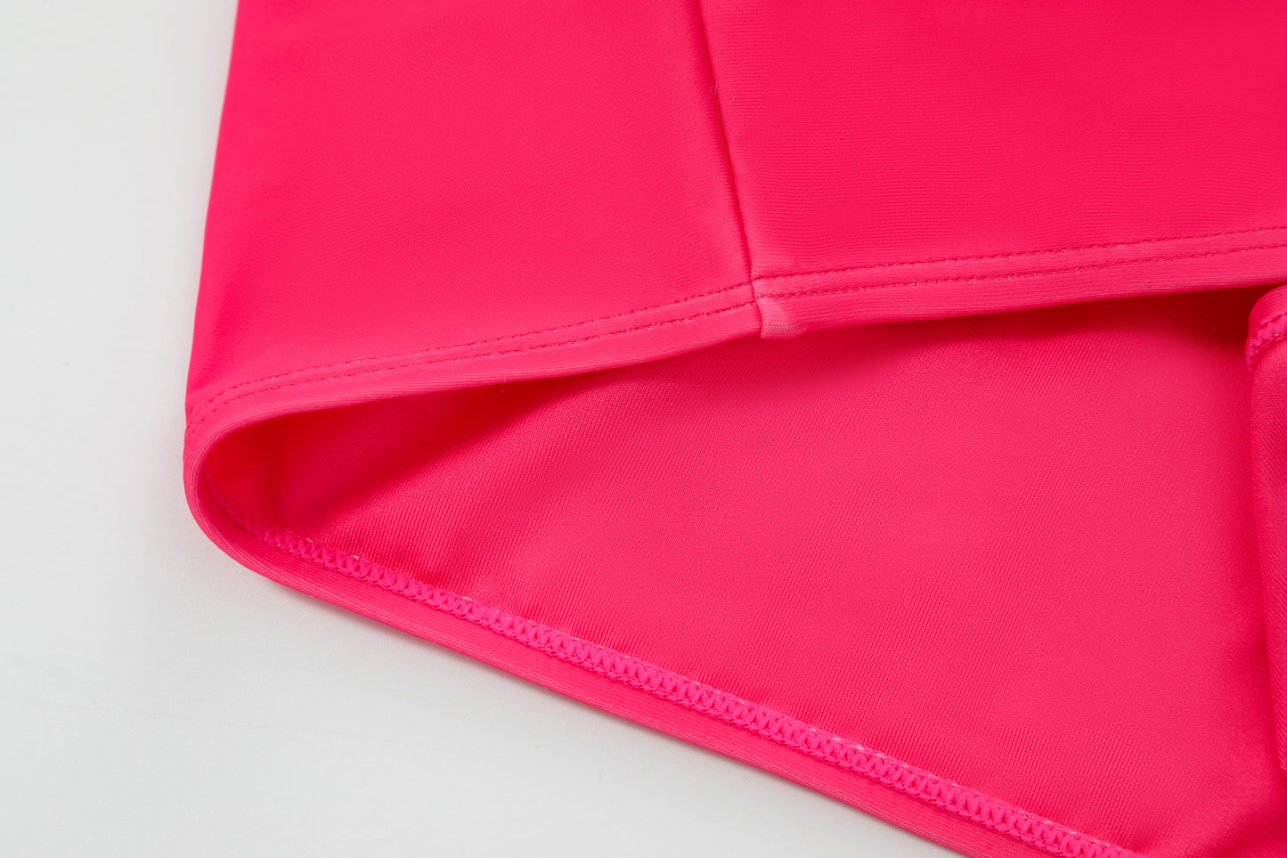Rhinestone Classic Racing Spaghetti Top - Hot Pink