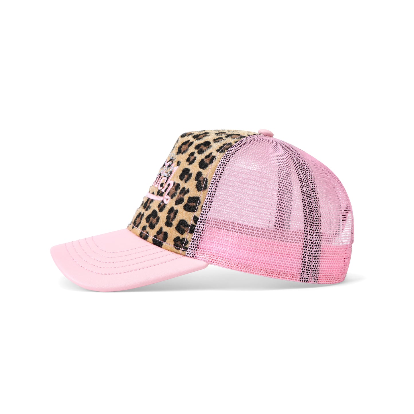 I.AM.GIA X VON DUTCH LEOPARD TRUCKER HAT