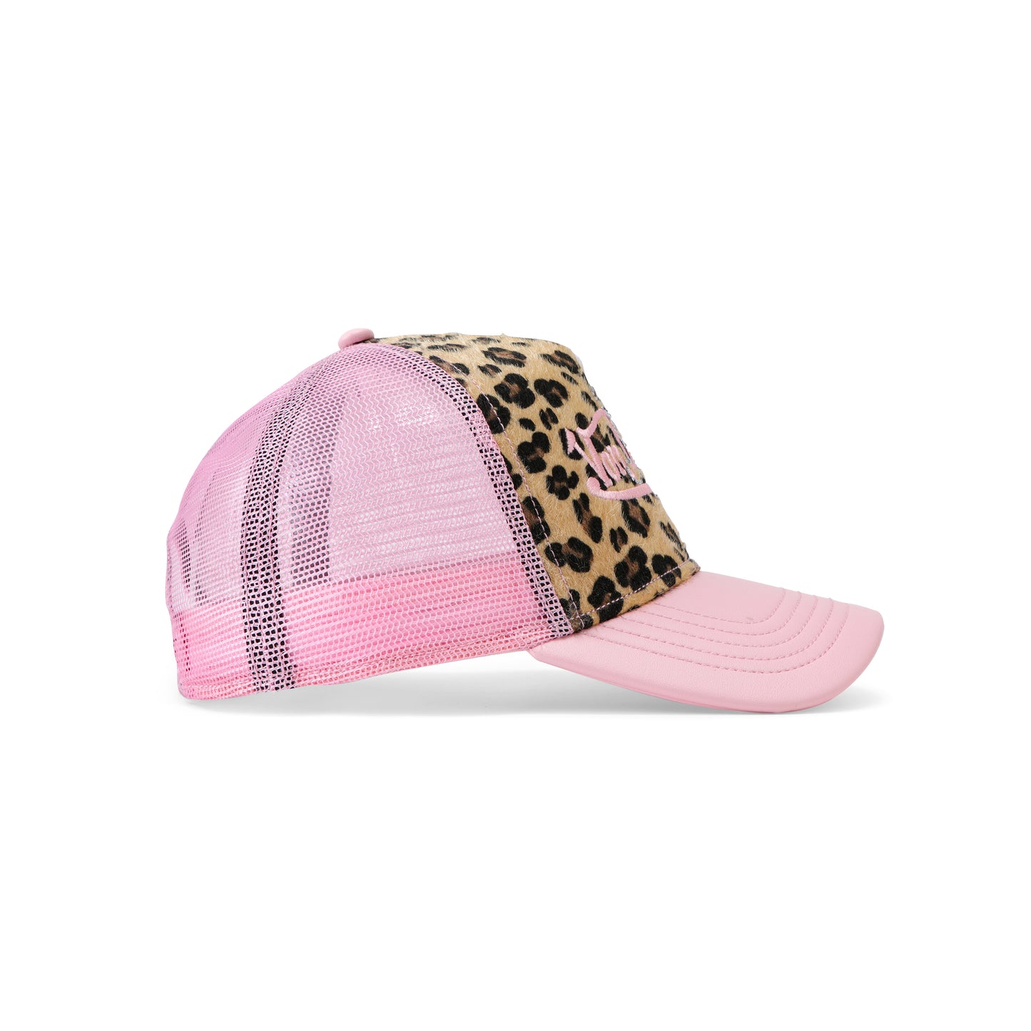 I.AM.GIA X VON DUTCH LEOPARD TRUCKER HAT