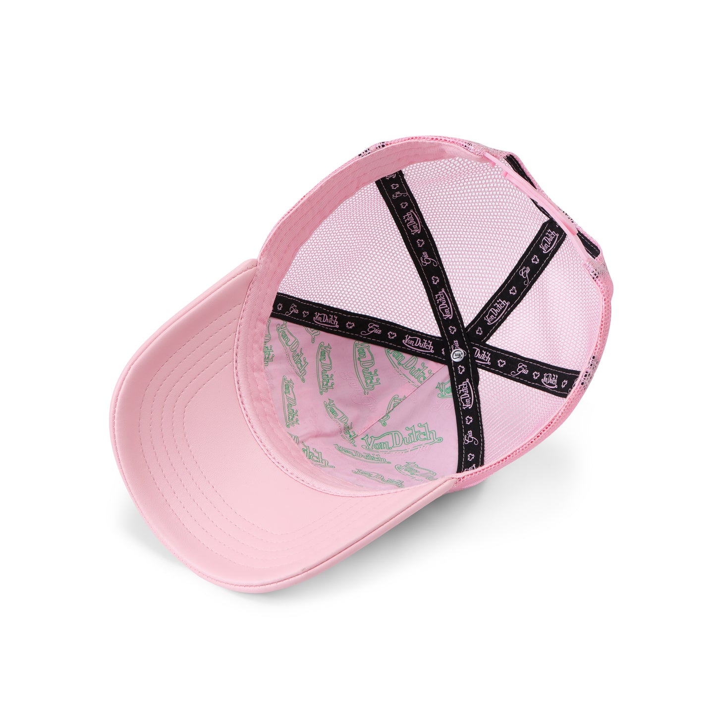 I.AM.GIA X VON DUTCH LEOPARD TRUCKER HAT