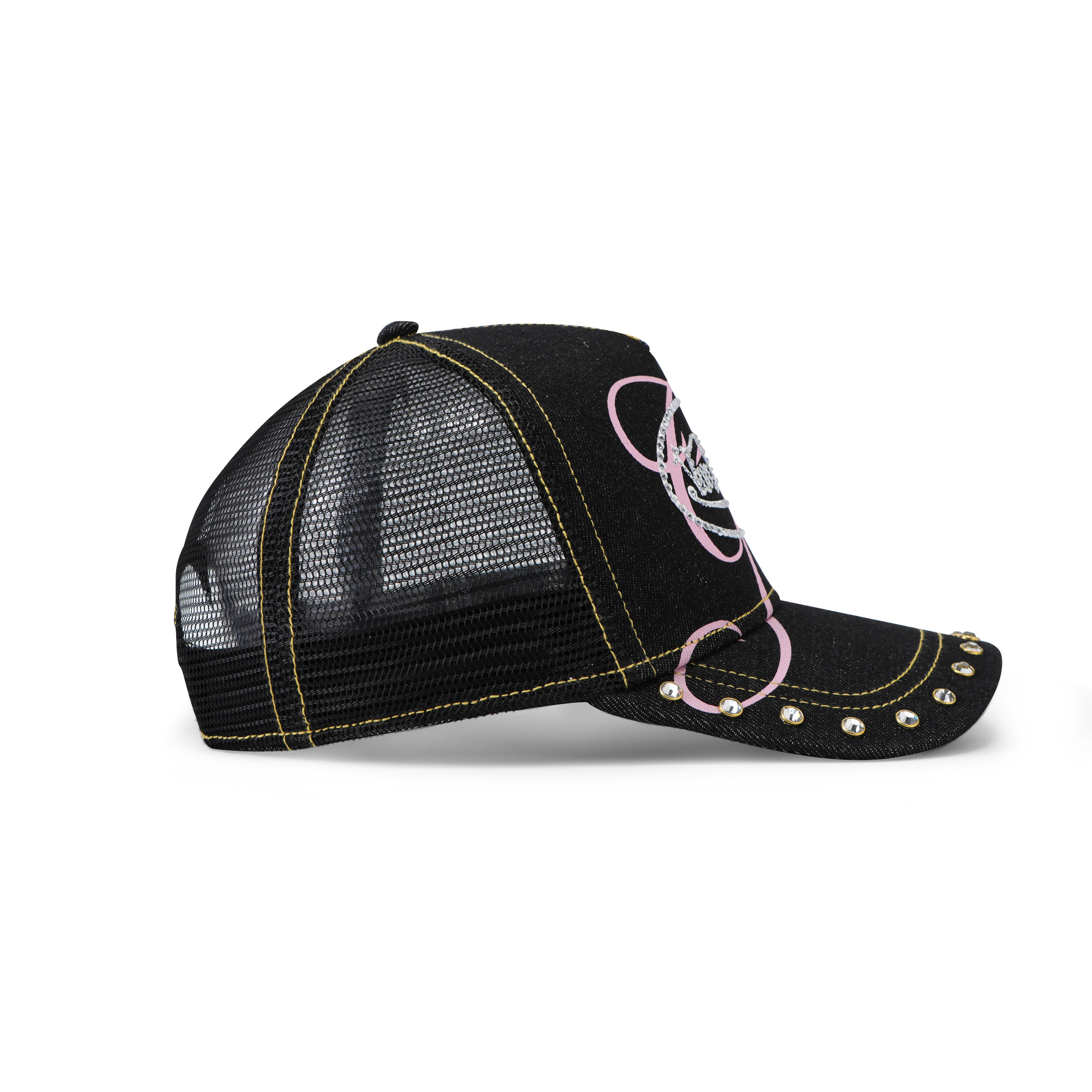 I.AM.GIA X VON DUTCH BLACK DENIM TRUCKER HAT – Von Dutch