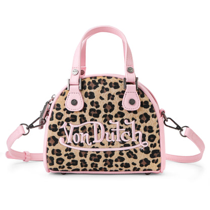 Pink Leopard Bowling Bag
