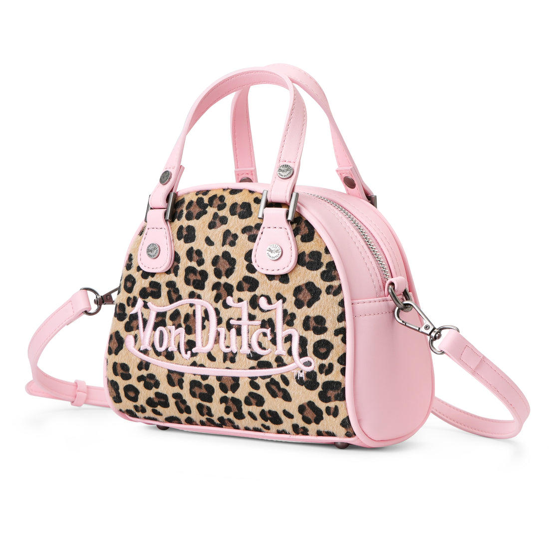Pink Leopard Bowling Bag — image 3