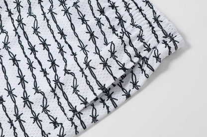 Men's Mesh Shorts - Razor Wire