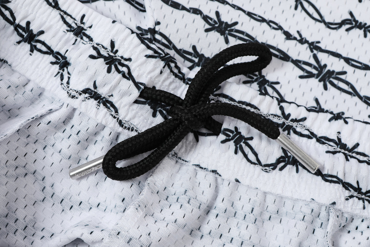 Men's Mesh Shorts - Razor Wire